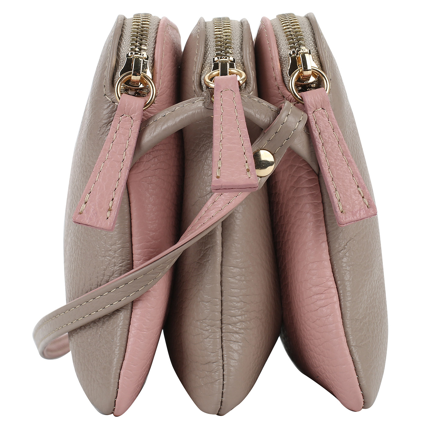 Сумочка с тремя отделениями Bruno Rossi 