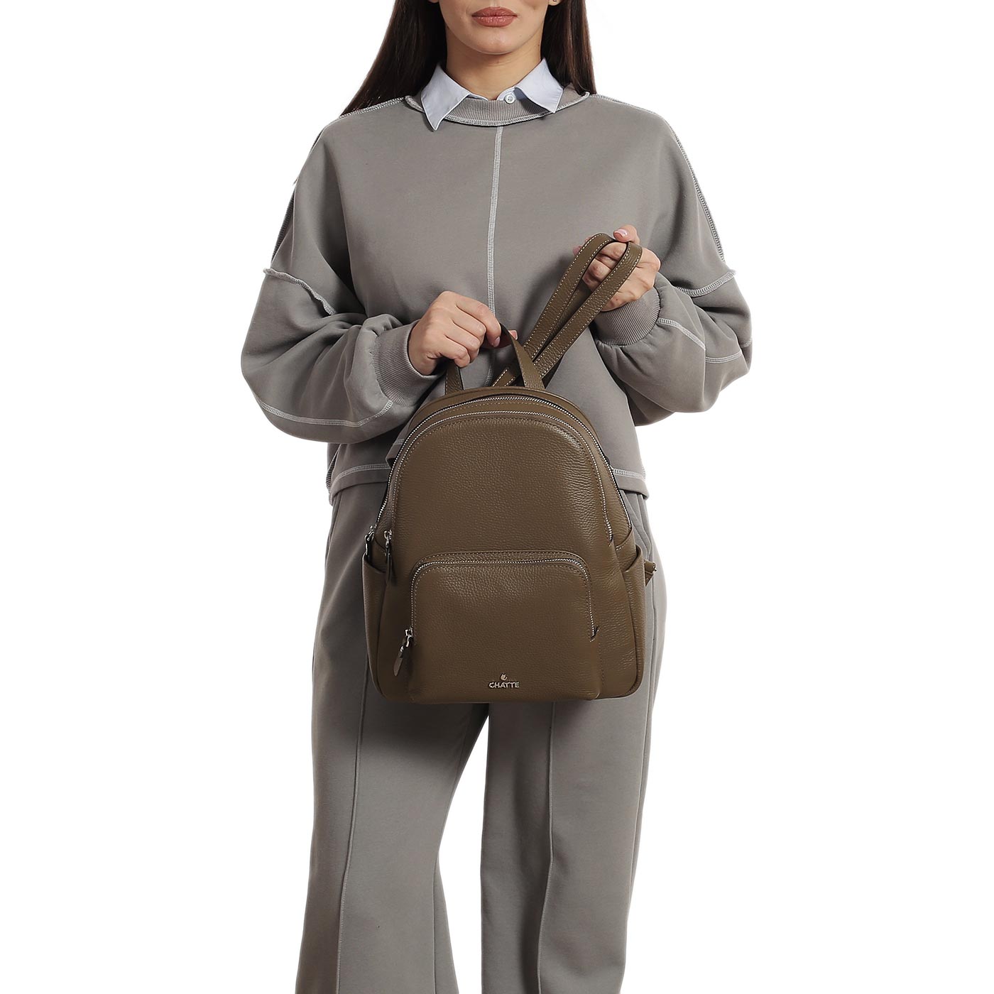 Кожаный рюкзак Chatte Marseille