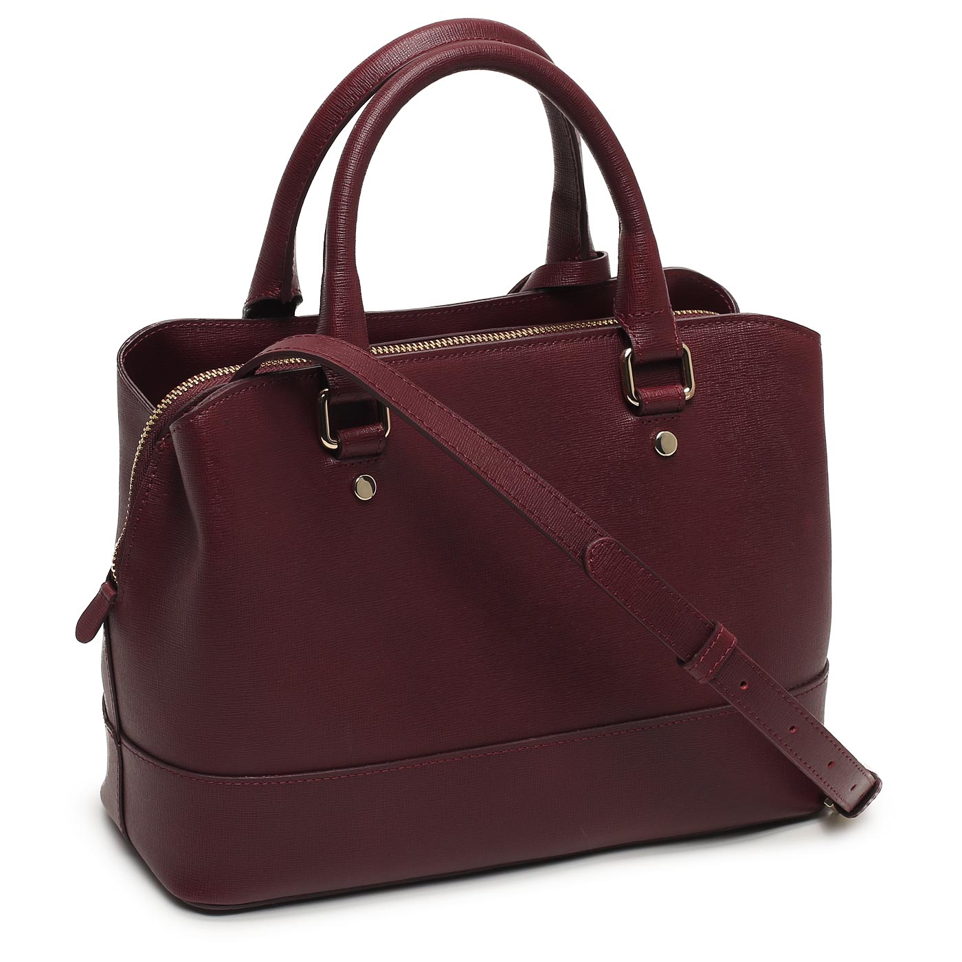 Кожаная сумка Aurelli Saffiano