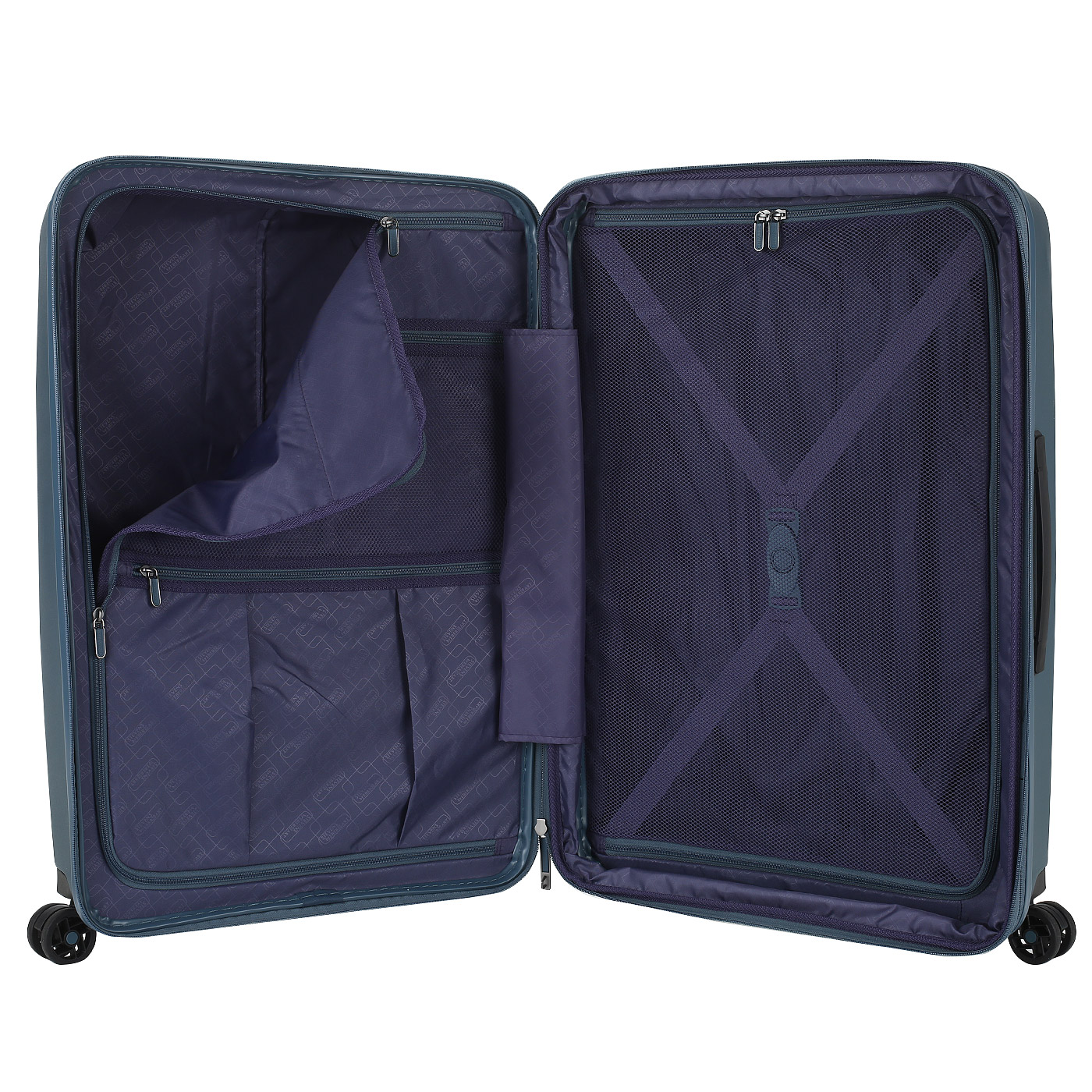 Чемодан большой L из полипропилена с кодовым замком Stevens Breeze