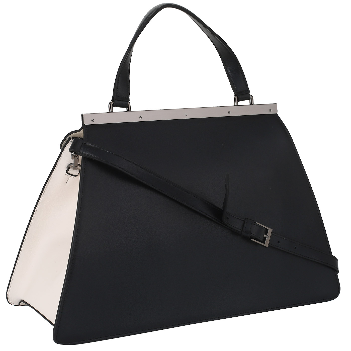 Кожаная сумка-сэтчел Cromia Bubbly