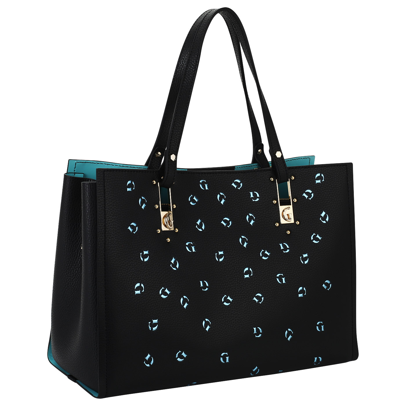 Вместительная кожаная сумка Gironacci 