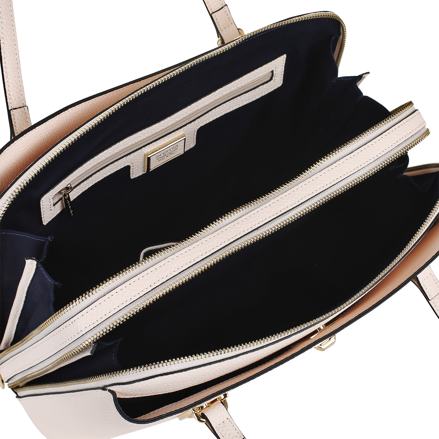 Кожаная сумка с длинными ручками Cromia Mina