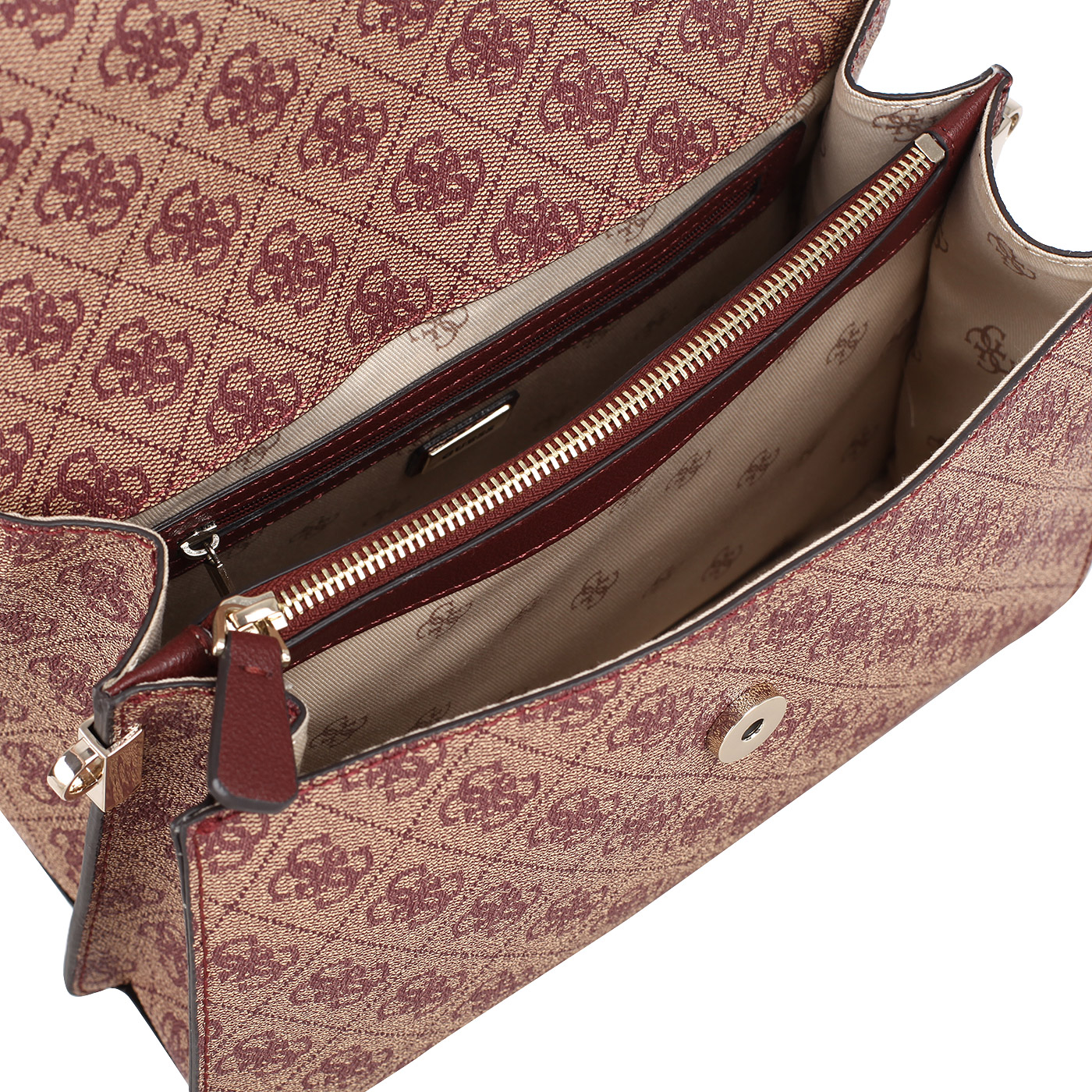 Сумочка с логотипом бренда Guess Kerrigan