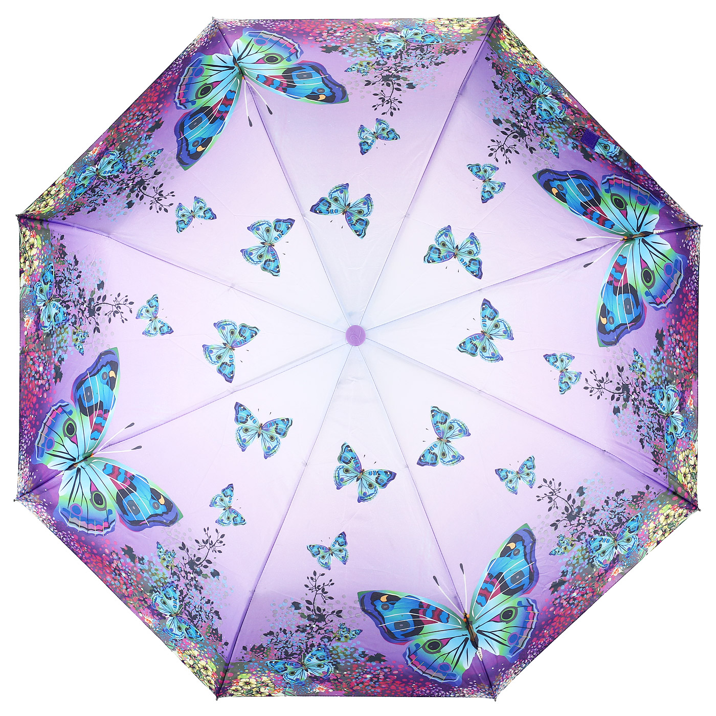 Зонт-автомат с петелькой для запястья Raindrops 