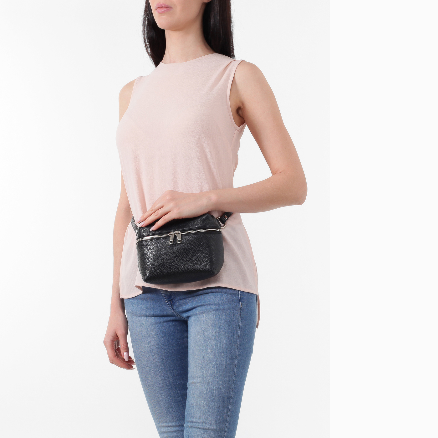 Черная поясная сумочка Ripani Easy