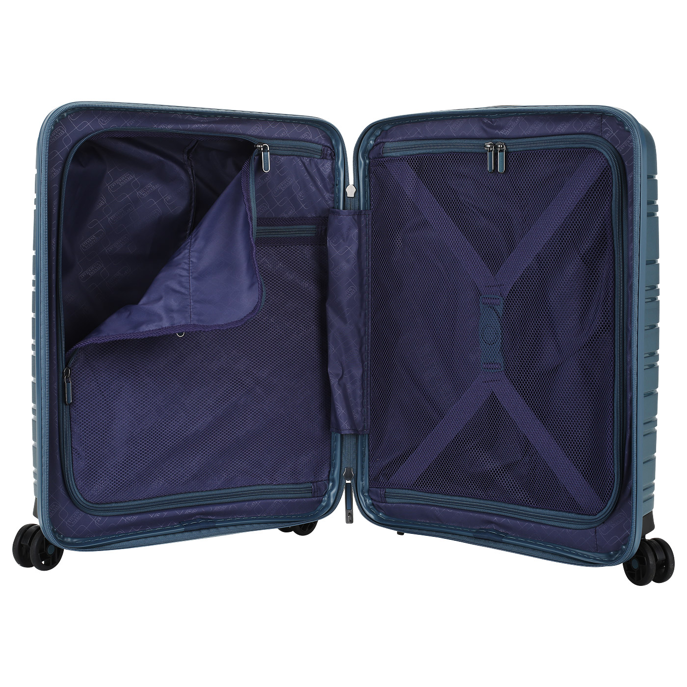 Чемодан для ручной клади из полипропилена с кодовым замком Stevens Cruise