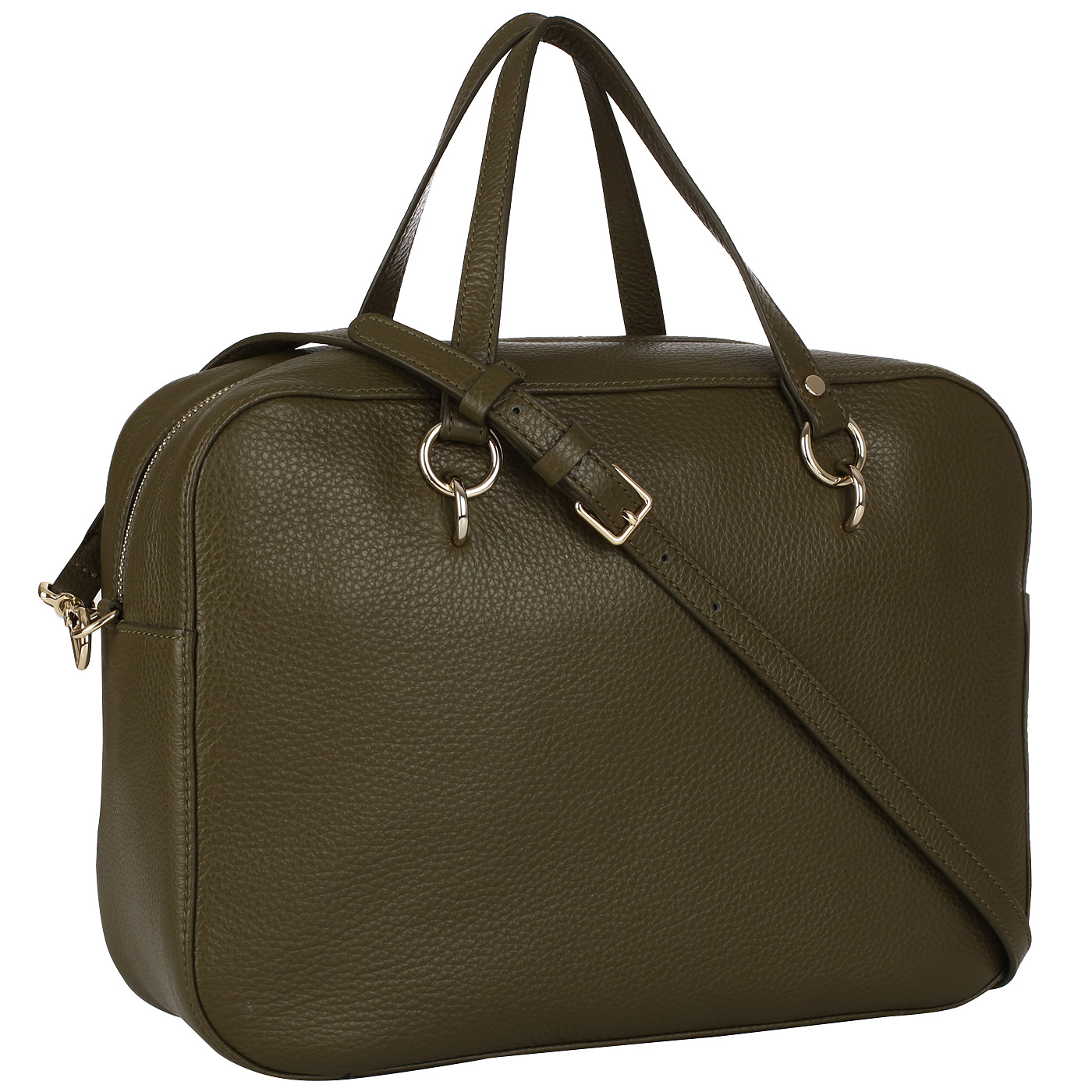 Кожаная сумка на молнии Coccinelle Alpha