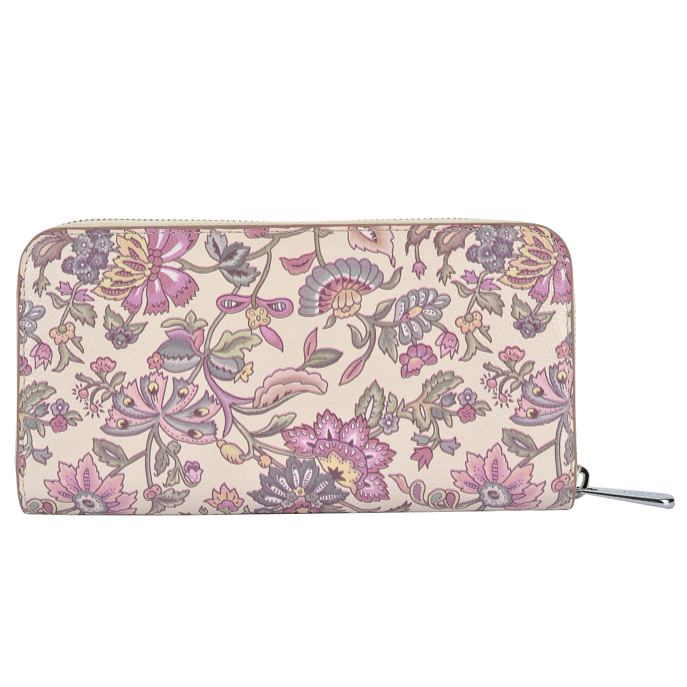 Женское кожаное портмоне на молнии Aurelli Alma fiore