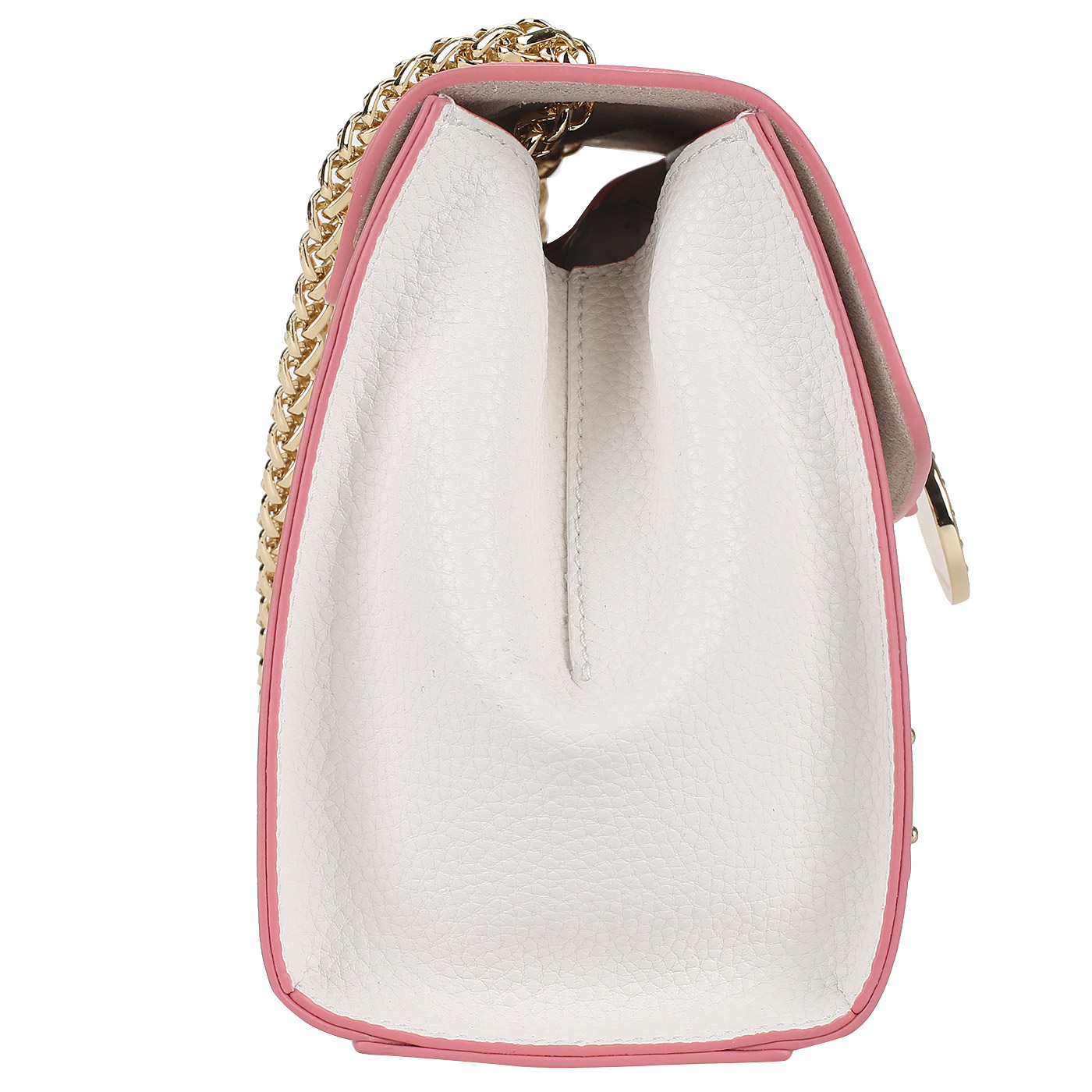 Кожаная сумка с клепками Cromia Nubia